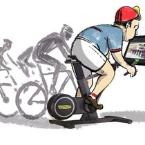TECHNOGYM RIDE Riesiger Bildschirm, aber wichtige Apps fehlen.