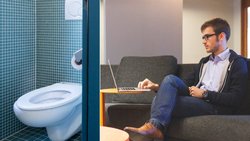 Ob auf dem WC oder Sofa: Online kaufen Schweizer am liebsten Bücher.  Keystone
