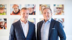 Der Hausfrieden ist gerettet, Flurschäden bleiben: Implenia-CEO André Wyss (l.) und Präsident Hans-Ulrich Meister.