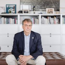 Roche-Erbe André Hoffmann (im Bild) leitet zusammen mit Blackrock-Gründer Larry Fink das Word Economic Forum seit vergangenem Sommer.