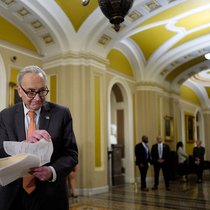 Der Fraktionsvorsitzende der Minderheit im Senat, Chuck Schumer, sagt, die Demokraten hätten sehr gute Chancen, die Mehrheit zurückzugewinnen.