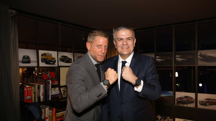 Fiat-Erbe Lapo Elkann (l.) und Hublot-CEO Ricardo Guadalupe bündeln seit kurzem ihre Kräfte.