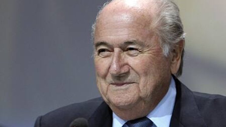 Mit einer grossen Mehrheit wiedergewählt: Sepp Blatter. (Bild: Keystone)