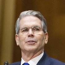 US-Finanzminister Scott Bessent bei einem Aufritt in Washington, USA (16. Januar 2025)..