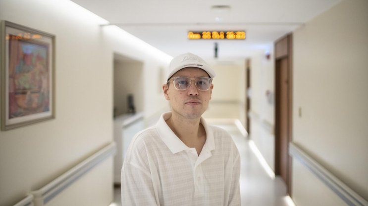 Michael Walters wurde in Shanghai wegen eines Non-Hodgkin-Lymphoms behandelt.