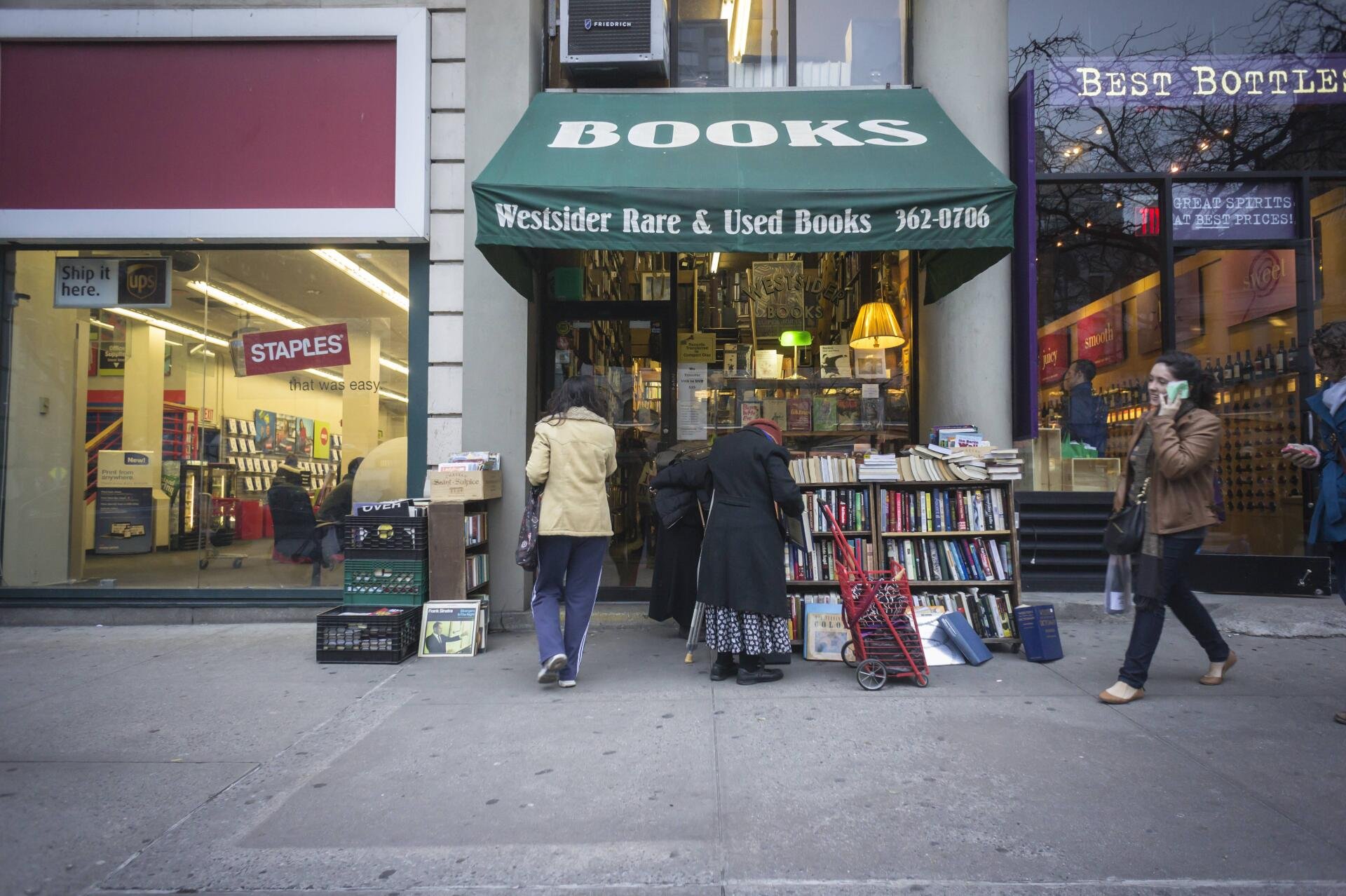 Booksellers in New York reported to be thriving File image Westsider Rare and Used Books an indepe