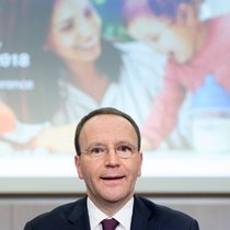 Nestlé-Chef Mark Schneider: Macht Tempo beim Umbau des «Tankers» Nestlé.