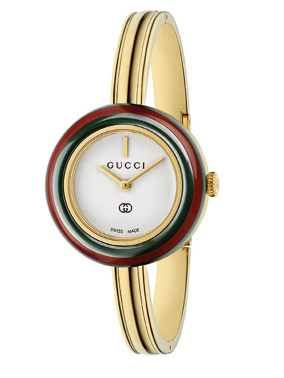 Gucci verschmilzt Armband und Uhr.