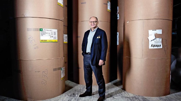 Rudolf Stämpfli: «Erbschaftssteuer wäre für viele Firmen tödlich». Paolo Dutto
