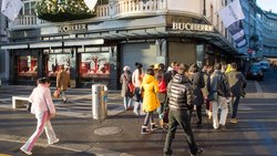 Bucherer: Zum Portfolio gehört neu eine Rolex-Boutique beim Hyde Park.  Keystone