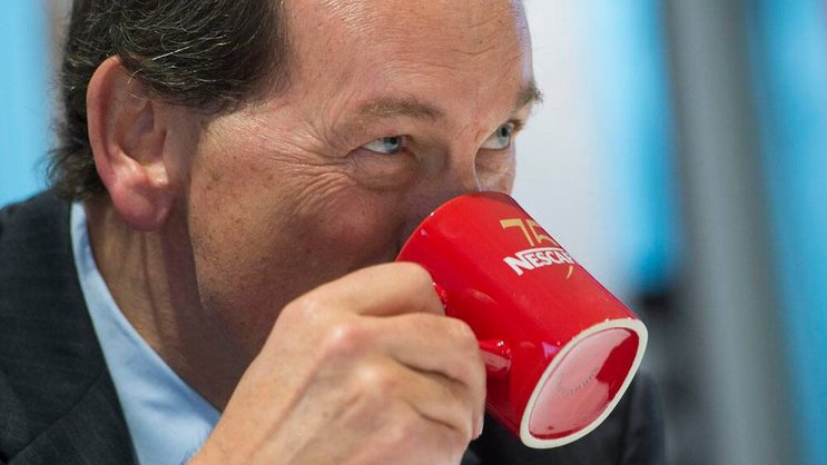 Paul Bulcke: Support von Nestlé-Urgestein Helmut Maucher. (Bild: Keystone)