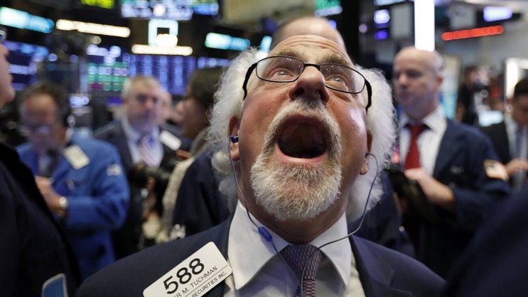 Trader an der Wall Street: Viele Aktien gingen am Tag der Bildaufnahme durch die Decke.