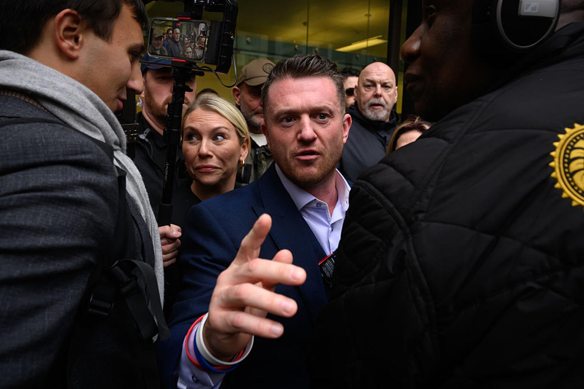 Tommy Robinson In Court Over Folkestone Border Stop