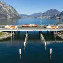 Schiene oder Strasse – das ist bei Coop auch eine Frage des Klimaschutzes.