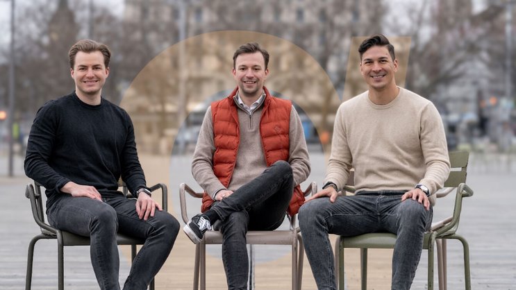 Haben arvy gegründet (v.l.): Thierry Borgeat, Florian Jauch und Patrick Rissi.