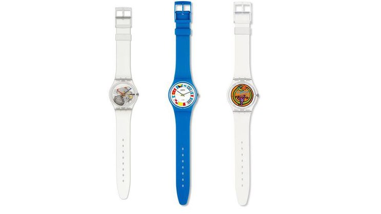 Kult: Rare Modelle von Swatch werden in Genf versteigert. PR
