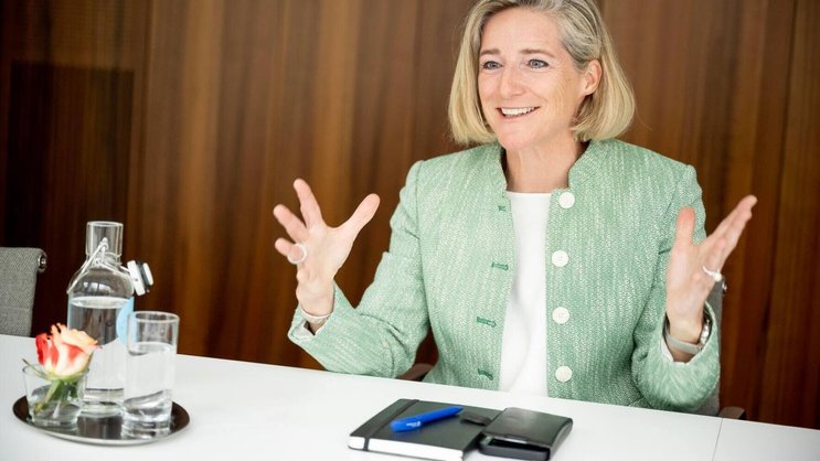 Florence Schnydrig Moser leitet das Private Banking der ZKB – mit grossem Erfolg.