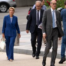 Bundespräsidentin Karin Keller-Sutter und Bundesrat Guy Parmelin trafen am Mittwoch, 6. August 2025, in Washington ein.