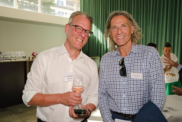 Von links: Thomas Passen, Ringier; Moreno Cavaliere, Ad.X AG