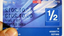 Heute ist das Halbtax in den Swisspass integriert, früher gab es ein separates Kärtli.