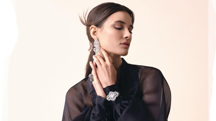 Caroline's Couture und Schmuck aus der Red Carpet Collection von Chopard