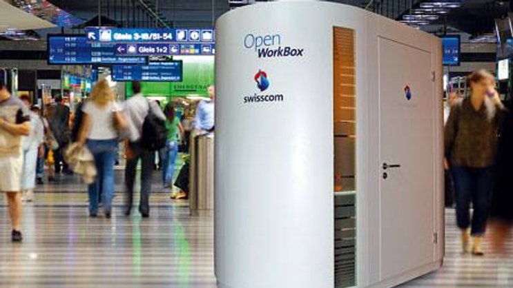 Fürs Erste ausgeboxt: Das Mini-Büro für Pendler lässt sich nicht finanzieren.