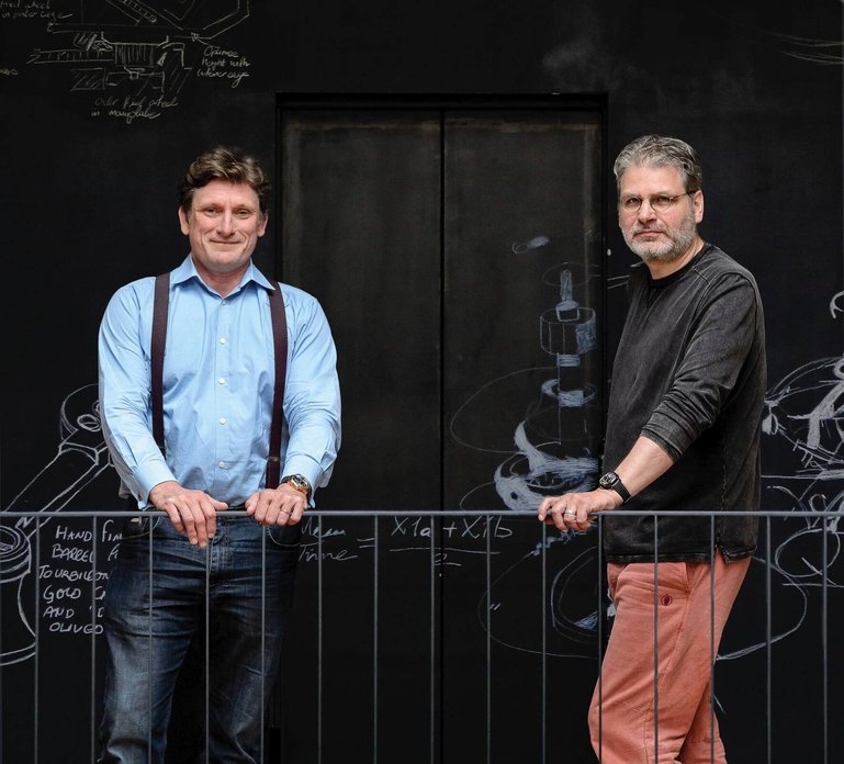 Die Gründer Stephen Forsey (links) und Robert Greubel.
