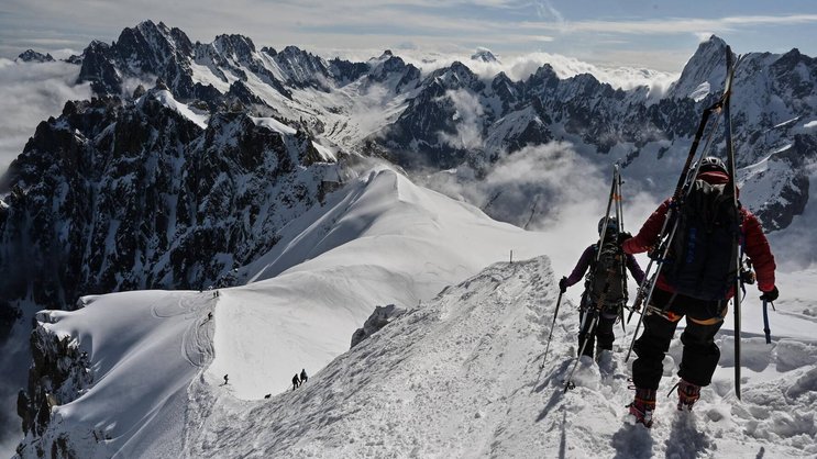 Vallée Blanche: Traum jedes Freeriders.