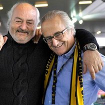 Klare Vorstellungen: Andy und Hans-Ueli Rihs (r.) fordern für Stadion plus Club 100 Millionen Franken.