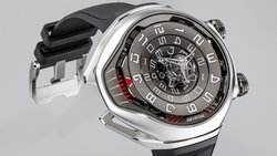 Die erste Uhr der Marke: das Modell «Black Hole».