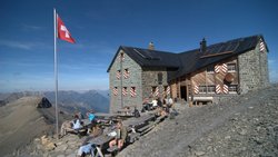Ein neues Rekordjahr für den Schweizer Alpen-Club (SAC). Im Bild: die Blüemlisalphütte im Kanton Bern.