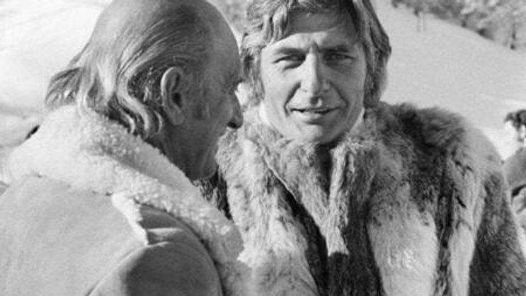 Gunter Sachs (r.) im Jahr 1972 (Bild: Keystone)