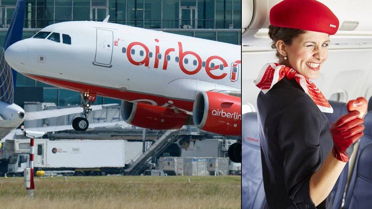 Air Berlin: Neu mit Lindt-Schoggi am Start. Keystone/PR