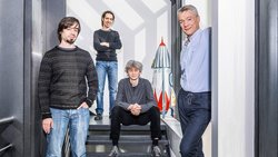 Gründer von Spitch: Javier Dieguez, Francisco Campillo, Igor Nozhov, Alexey Popov (v.l.) automatisieren den Dialog mit Kunden.