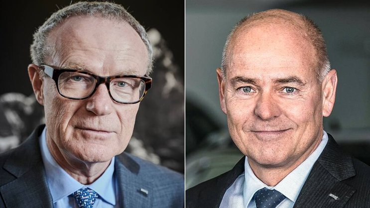 Die AMAG-Chefs: Martin Haefner (l.) bezieht keine Dividende, sodass CEO Morten Hannesbo investieren kann.