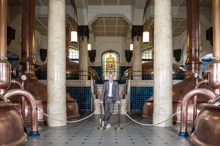 Das Schloss und sein Schlossherr: Feldschlösschen CEO Thomas Amstutz