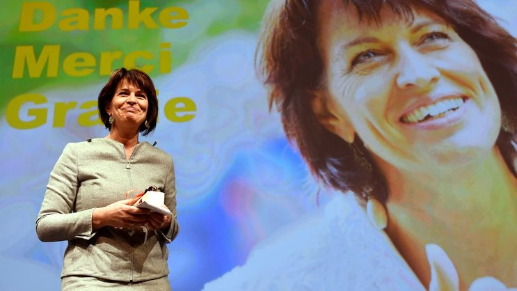 Doris Leuthard: Am 26. Januar wurde sie von den CVP-Delegierten offiziell verabschiedet. Bereits am 28. März soll die nun von den Coop-Delegierten gewählt werden.