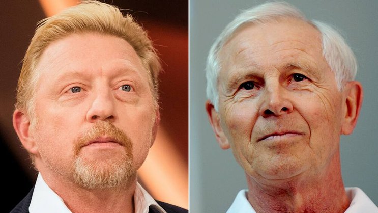 Boris Becker und Hans-Dieter Cleven: Schulden und Zinsen. Keystone