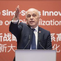 Bundespräsident Ueli Maurer reist nach nächste Woche nach China für ein Engagment der Schweiz bei der neuen Seidenstrasse.