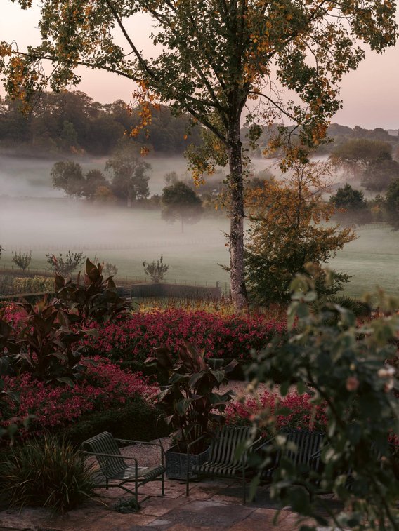 Romantische Stimmungen sind typisch für Somerset – zu verdanken auch dem häufigen Regen und Nebel.