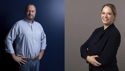 Pharmamanager Arnaud Muller und Bank-Expertin Sandra Dadinger mussten beide Krisen überwinden.