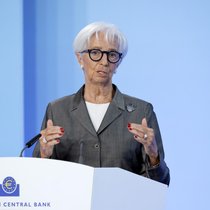 EZB-Chefin Christine Lagarde: Im WEF-Rennen vorn.