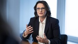 «Ein Drittel der Verfahren betrifft Geldwäscherei»: Finma-Präsidentin Marlene Amstad.