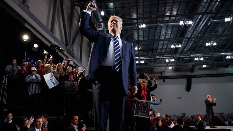 Donald Trump: Vom Business-Mann zum Präsidenten. Keystone