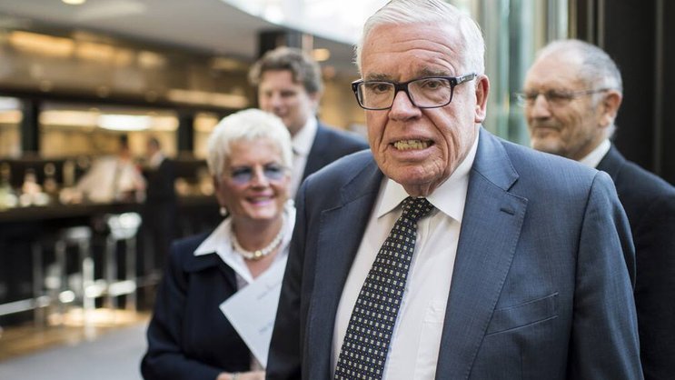 Klaus-Michael Kühne: «Verständliche Forderung». Keystone