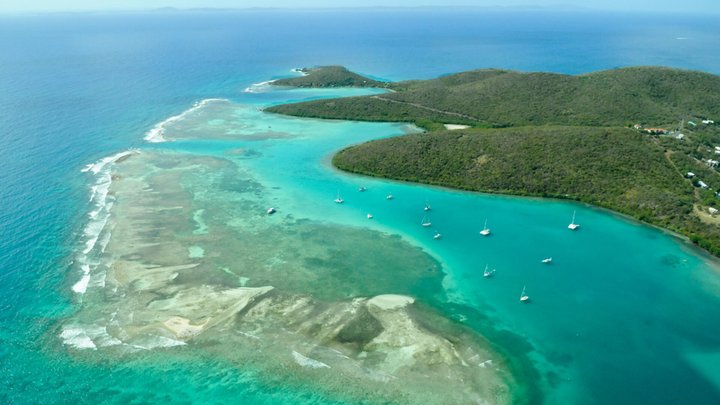 Culebra in Puerto Rico ist für Wassersportler ideal.
