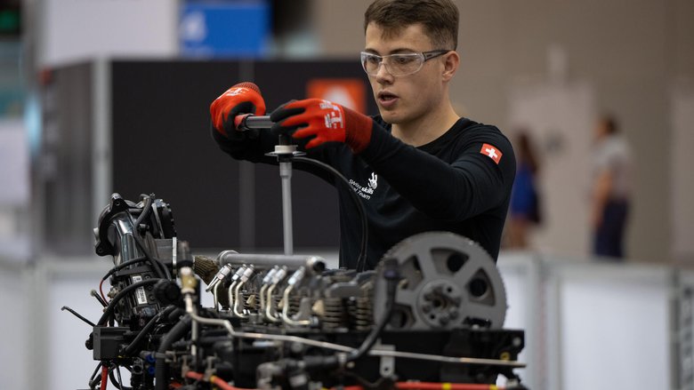 An den Swiss Skills kämpfen die besten jungen Berufstalente der Schweiz.