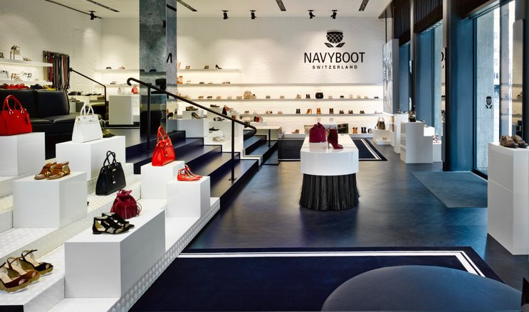 An bester Lage: 2001 eröffnete Navyboot am Zürcher Bellevue die erste eigene Filiale.