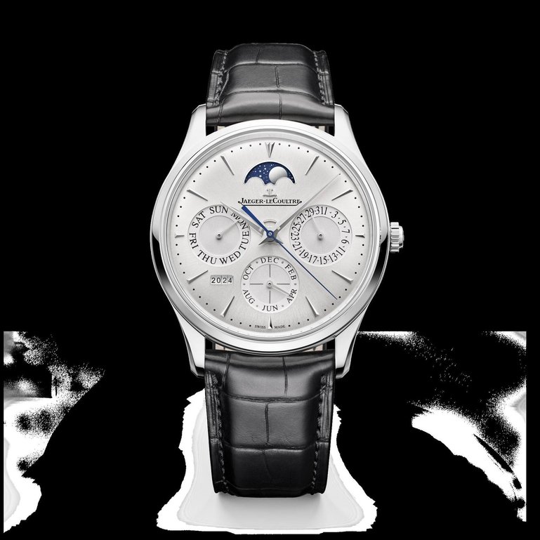 Jaeger-Lecoultre Master Ultra Thin Perpetual Calendar: Flach, fein, französisch elegant: Nur 9,2 Millimeter Höhe, Kaliber 868 AA, klassischer Purismus. Circa 27 100 Franken