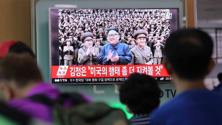 Kim Jong Un: Drohungen des Diktators machen Angst - auch an der Börse. Keystone